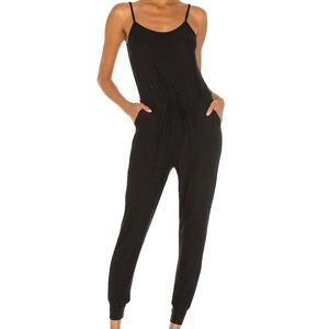 LIKE NEW Beyond Yoga Space Dye Tie Waist Jumpsuit